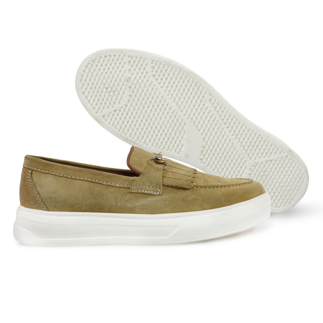 Feetique Handmade Suede Leather Shoes with EVA Sole – Elegance Meets Comfort - Feetique Footwea