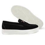 Load image into Gallery viewer, Feetique Handmade Suede Leather Shoes with EVA Sole – Elegance Meets Comfort - Feetique Footwea