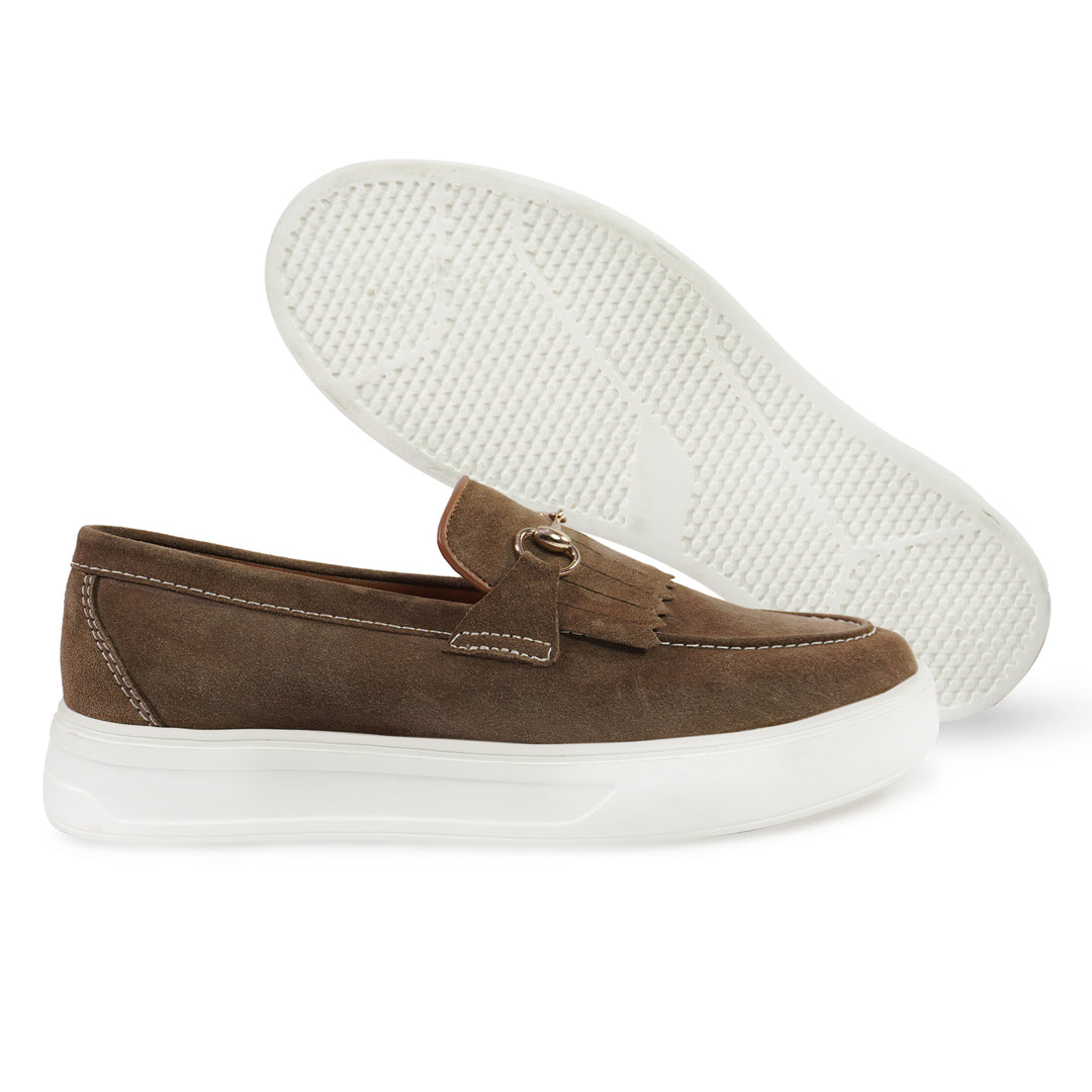 Feetique Handmade Suede Leather Shoes with EVA Sole – Elegance Meets Comfort - Feetique Footwea