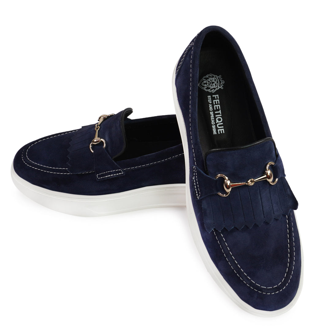 Feetique Handmade Suede Leather Shoes with EVA Sole – Elegance Meets Comfort - Feetique Footwea