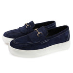 Load image into Gallery viewer, Feetique Handmade Suede Leather Shoes with EVA Sole – Elegance Meets Comfort - Feetique Footwea