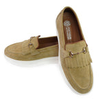 Load image into Gallery viewer, Feetique Handmade Suede Leather Shoes with EVA Sole – Elegance Meets Comfort - Feetique Footwea