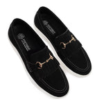 Load image into Gallery viewer, Feetique Handmade Suede Leather Shoes with EVA Sole – Elegance Meets Comfort - Feetique Footwea