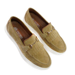 Load image into Gallery viewer, Feetique Handmade Suede Leather Shoes with EVA Sole – Elegance Meets Comfort - Feetique Footwea