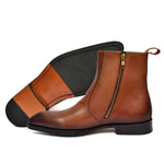 Load image into Gallery viewer, Feetique Men's Genuine Crust Leather Boot, Casual Pointed Boots For Men - Feetique Footwea