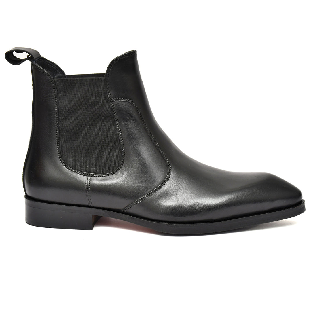 Feetique Men's Genuine Crust Leather Boot, Casual Pointed Boots For Men - Feetique Footwea