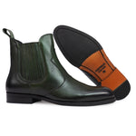 Load image into Gallery viewer, Feetique Men's Genuine Crust Leather Boot, Casual Pointed Boots For Men