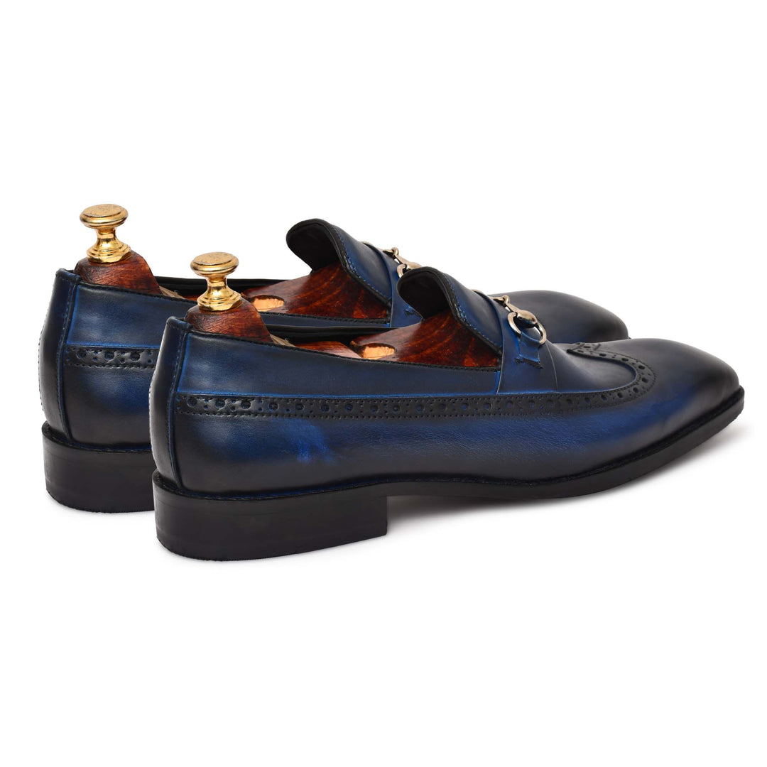 Men's Genuine Leather Formal Loafer Shoes, Business & Casual Party Wear - Feetique Footwea