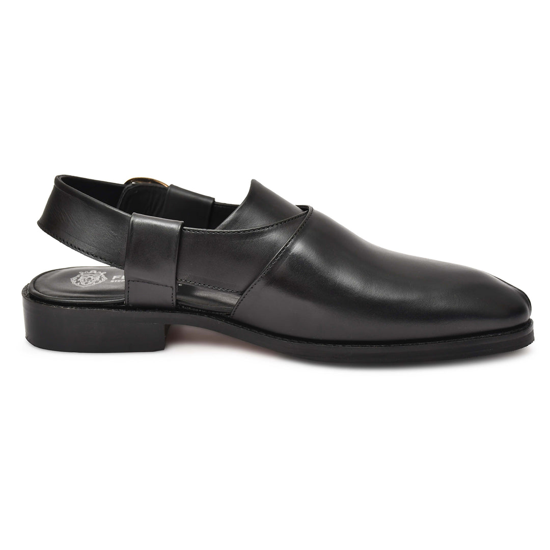 Handmade Genuine Leather Unique Stylish Sandals For Men's - Feetique Footwea