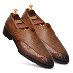 Load image into Gallery viewer, Men's Genuine Leather Unique Design Peshawari Sandals Shoes - Feetique Footwea