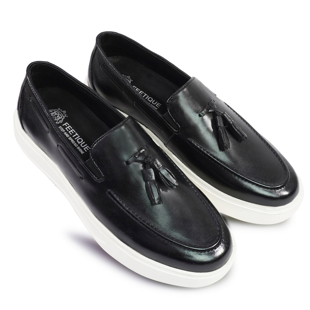 Feetique Handmade Genuine Leather Shoes with EVA Sole – Elegance Meets Comfort - Feetique Footwea