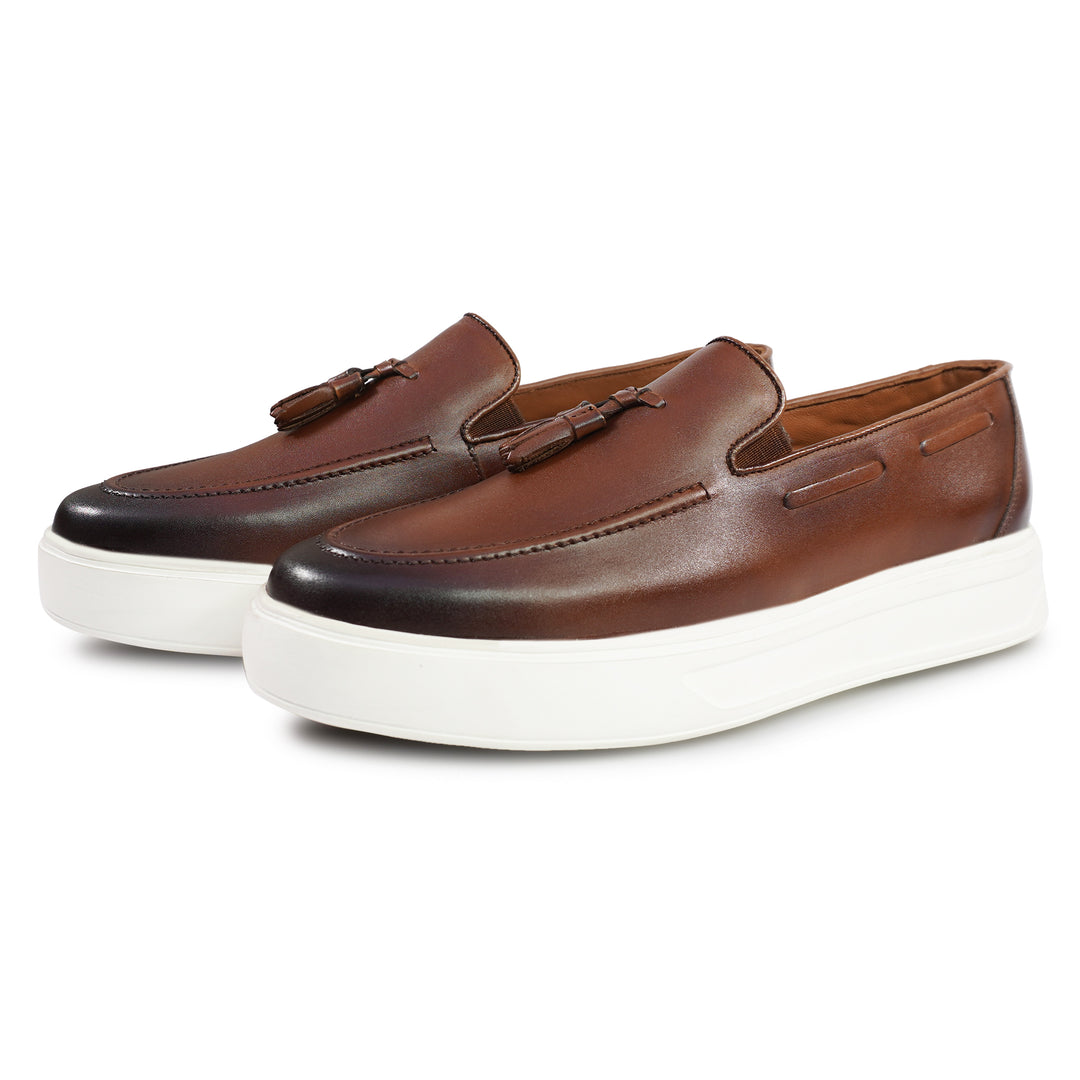 Feetique Handmade Genuine Leather Shoes with EVA Sole – Elegance Meets Comfort - Feetique Footwea