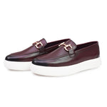 Load image into Gallery viewer, Feetique Handmade Genuine Leather Shoes with EVA Sole – Elegance Meets Comfort (With Buckle)