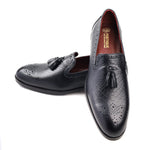 Load image into Gallery viewer, Men’s Genuine Leather Formal Tassel Loafers Dress Shoes, Casual Wear