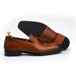 Load image into Gallery viewer, Men’s Genuine Leather Formal Tassel Loafers Dress Shoes, Casual Wear