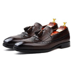 Load image into Gallery viewer, Mens genuine leather formal loafer shoes, business & casual party wear