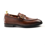 Load image into Gallery viewer, Mens crust leather formal loafer shoe, business &amp; casual party wear shoe
