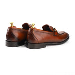 Load image into Gallery viewer, Mens crust leather formal loafer shoe, business &amp; casual party wear shoe
