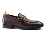 Load image into Gallery viewer, Mens crust leather formal loafer shoe, business &amp; casual party wear shoe
