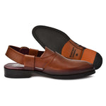 Load image into Gallery viewer, Handmade Genuine Leather Unique Stylish Sandals For Men&#39;s - Feetique Footwea
