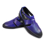Load image into Gallery viewer, Genuine Leather Peshawari Sandals Cross Strap For Men
