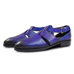 Load image into Gallery viewer, Genuine Leather Peshawari Sandals Cross Strap For Men
