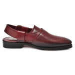 Load image into Gallery viewer, Men&#39;s Genuine Leather Unique Design Peshawari Sandals Shoes - Feetique Footwea
