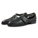 Load image into Gallery viewer, Genuine Leather Peshawari Sandals Cross Strap For Men
