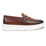 Load image into Gallery viewer, Feetique Handmade Genuine Leather Shoes with EVA Sole – Elegance Meets Comfort (With Buckle)
